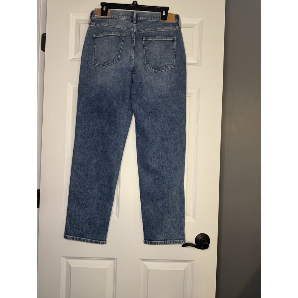 Eddie Bauer Authentic Voyager High Rise Straight Jean Size 10 NWT 85.00 - Picture 2 of 2